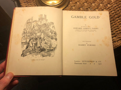 1907 Illus by HARRY FURNISS Gamble Gold JUDGE EDWARD ABBOTT PARRY Gilt Binding