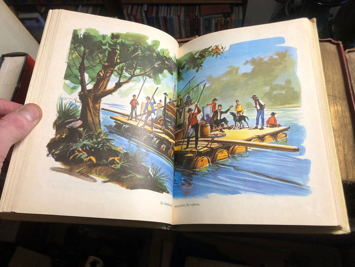 Jules Verne : DEUX ANS DE VACANCES Hachette Edition ILLUSTRATED Hardback 1960