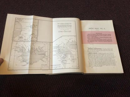 ARCTIC PILOT Iceland Greenland Sea Spitsbergen ARCTIC OCEAN Mariners Ships 1921