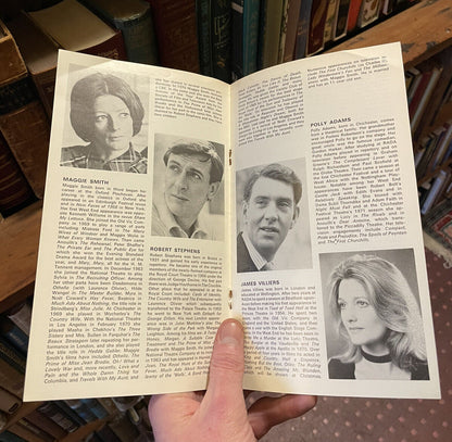 Private Lives AUTOGRAPHED Queen's Theatre Programme NOEL COWARD Rare 1972