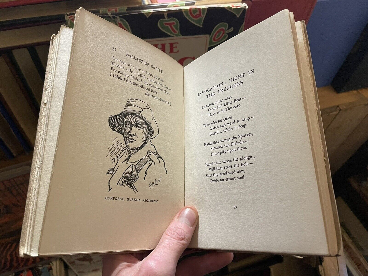 Ballads of Battle by Lance-Corporal Joseph Lee Black Watch 1917 WW1 war poetry