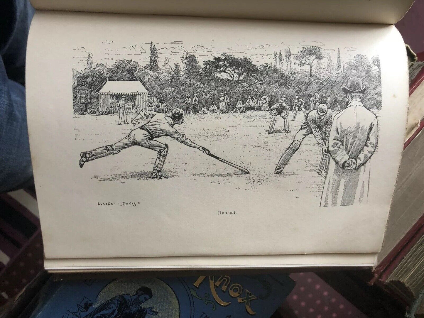 1898 CRICKET By A G Steel BOWLING FIELDING CAPTAINCY Australians UMPIRES
