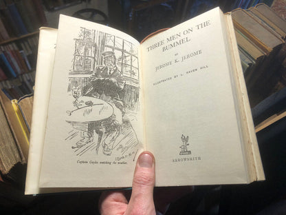 Jerome K Jerome : Three Men on the Bummel : Hardback in Dust Jacket 1937