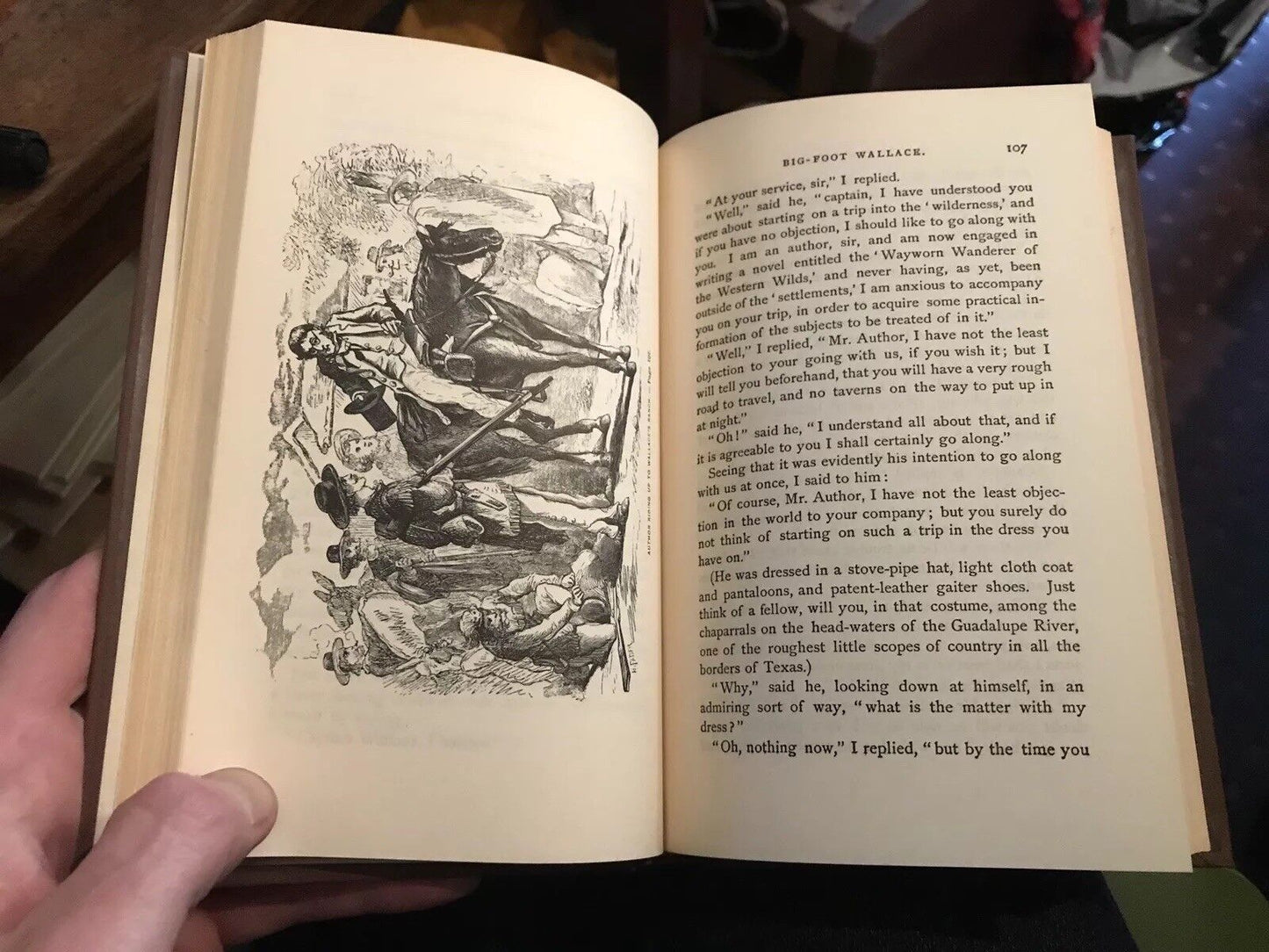 The Adventures of Big-Foot Wallace ; Texas Ranger & Hunter Mexican-American War
