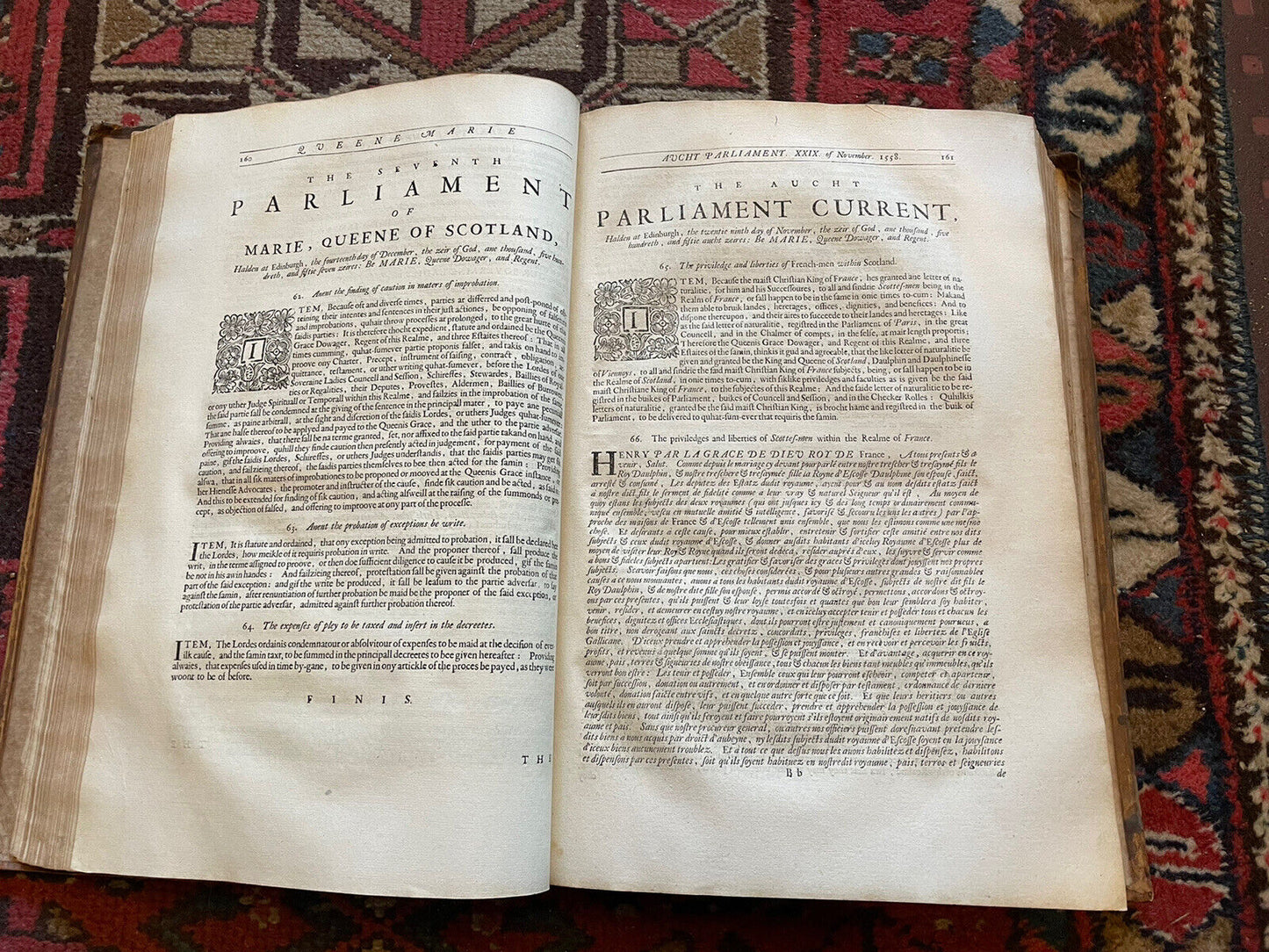 1681 LAWS and ACTS of PARLIAMENT : King James SCOTLAND Folio