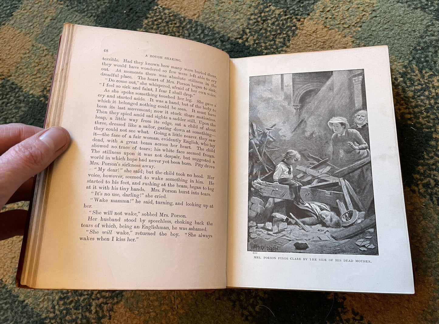 1891 George Macdonald : A Rough Shaking : First Edition Illustrated