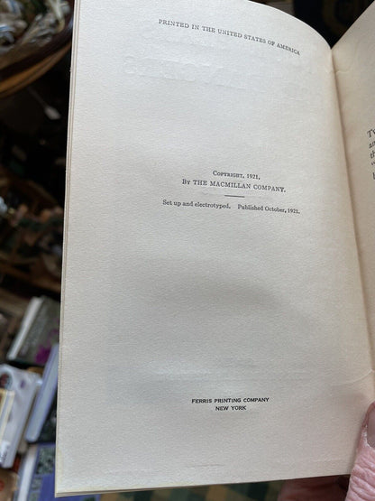 W.B. YEATS Four Plays for Dancers ILLUSTRATED by EDMUND DULAC 1st Edition 1921