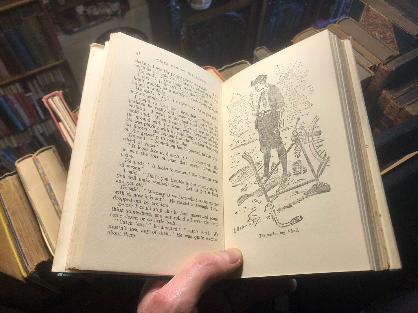 Jerome K Jerome : Three Men on the Bummel : Hardback in Dust Jacket 1937