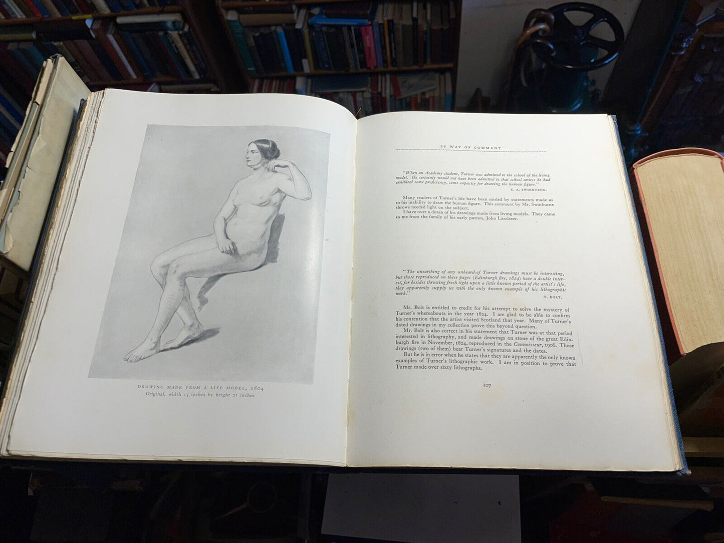 The Unknown Turner : John Anderson : Private Print (1000 Copies) With Letters