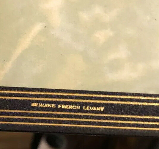 Complete Poetical Works of Shelley : French Levant Fine Binding : Trow Bindery