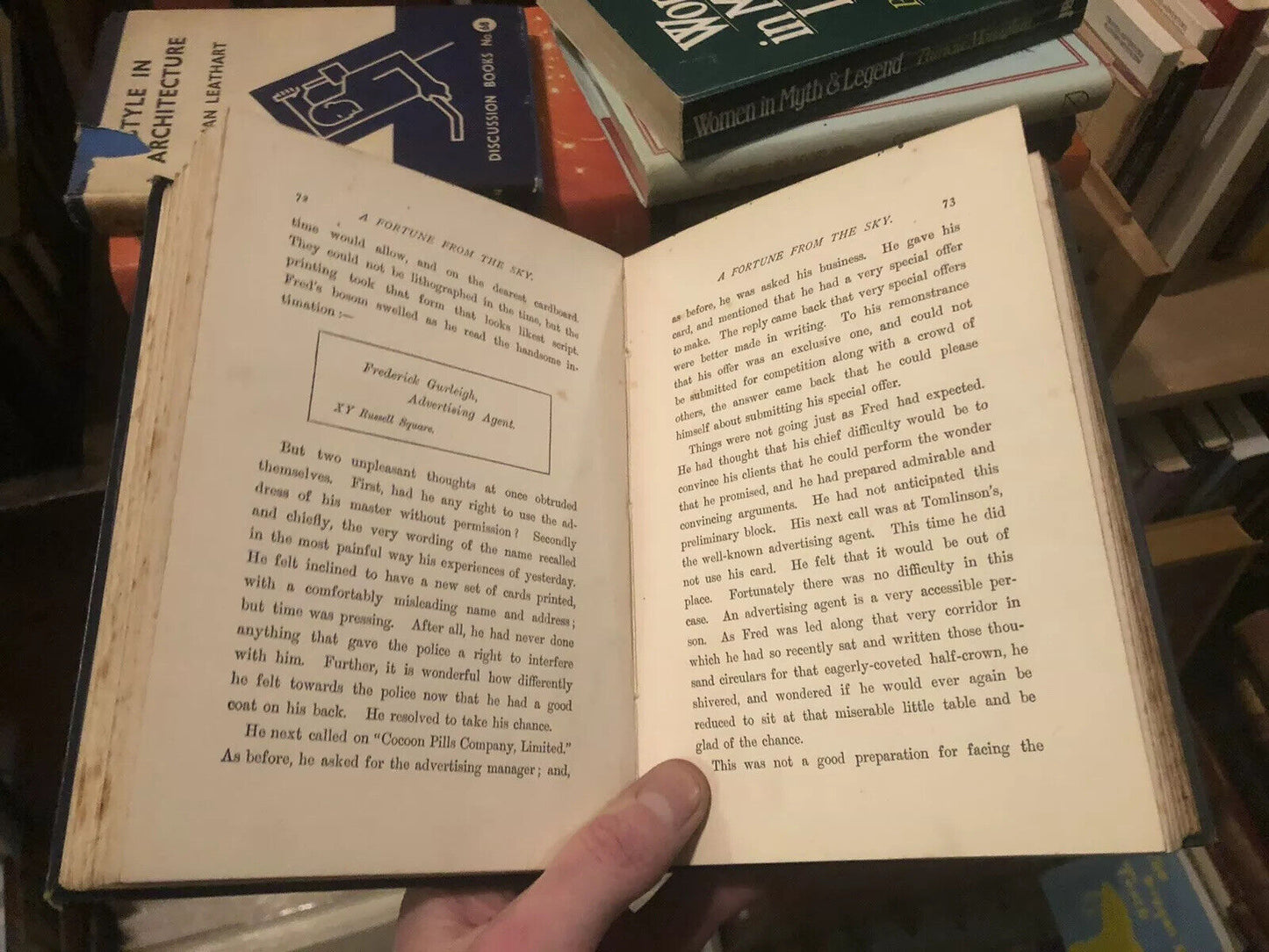1903 Kuppord's A Fortune from the Sky - Science Fiction about a Death Machine