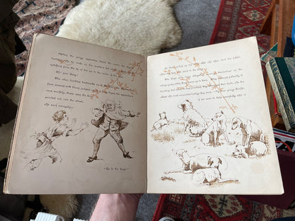1880s German FAIRY TALE Kelpie’s Fiddle Bow : Victorian Childrens Illustrated