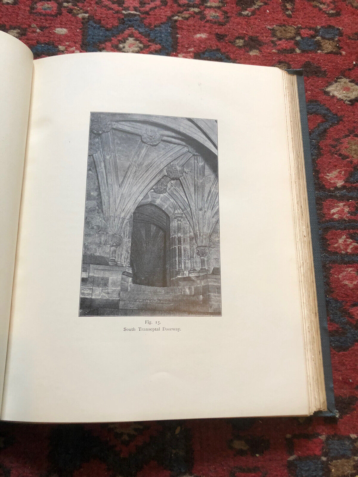 The Double Choir of Glasgow Cathedral :Study of Rib Vaulting Architecture 1901