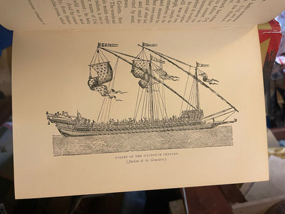 1894 The Barbary Corsairs : Muslim Pirates : Ottoman Navy : North Africa : Raids