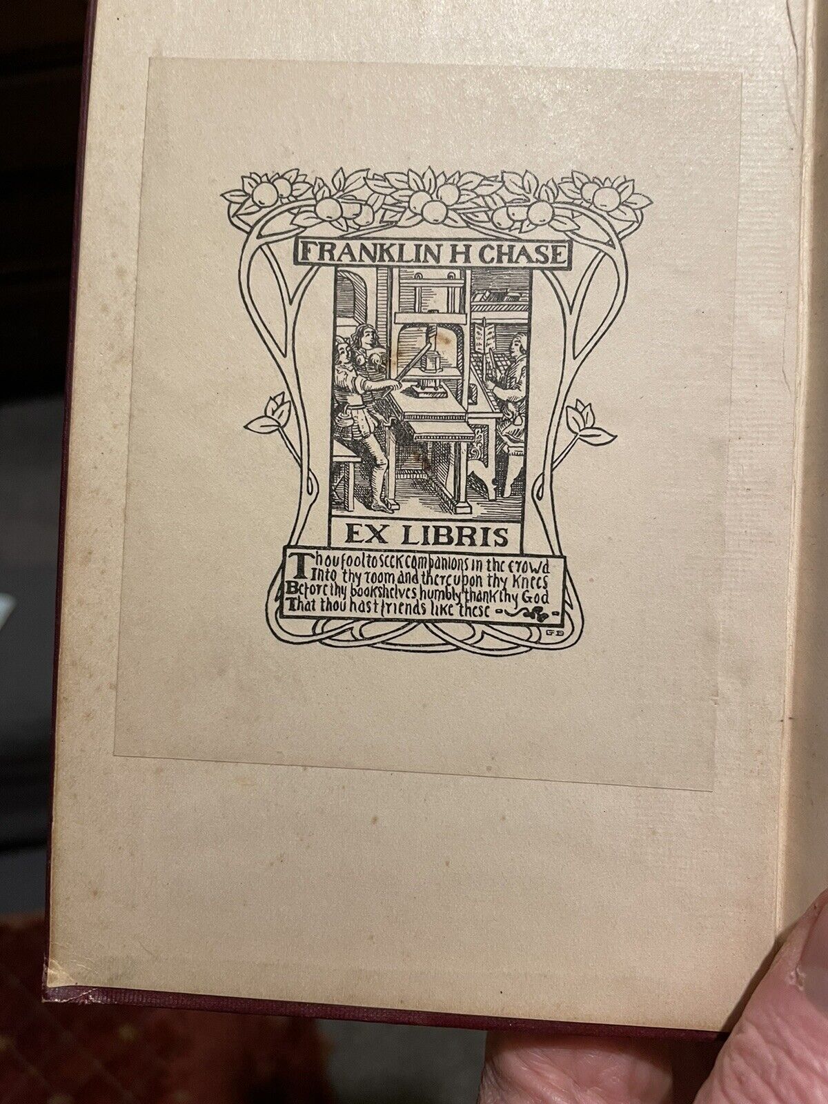 1895 Daudet's Tartarin of Tarascon : Art Nouveau Gilt Binding : Fine Binding