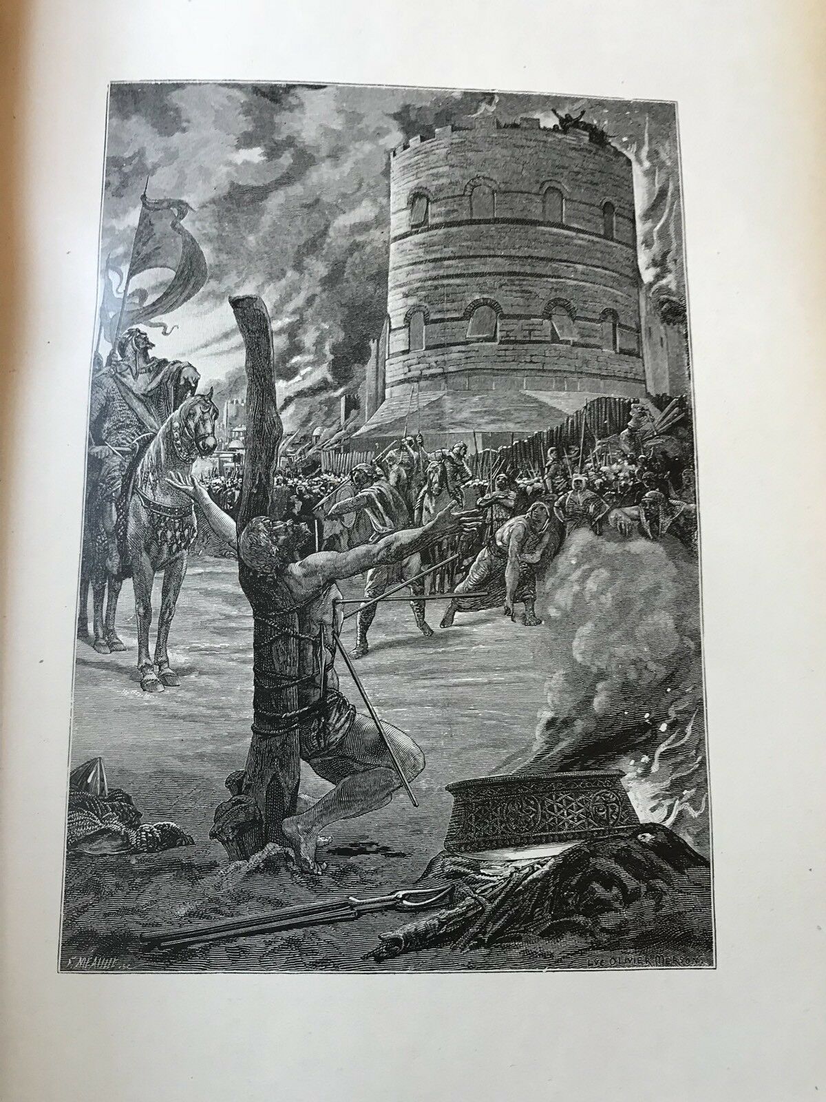 1895 History of the KNIGHTS TEMPLAR in French - Leon Gautier - La Chevalerie