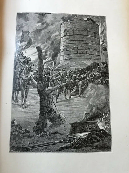 1895 History of the KNIGHTS TEMPLAR in French - Leon Gautier - La Chevalerie