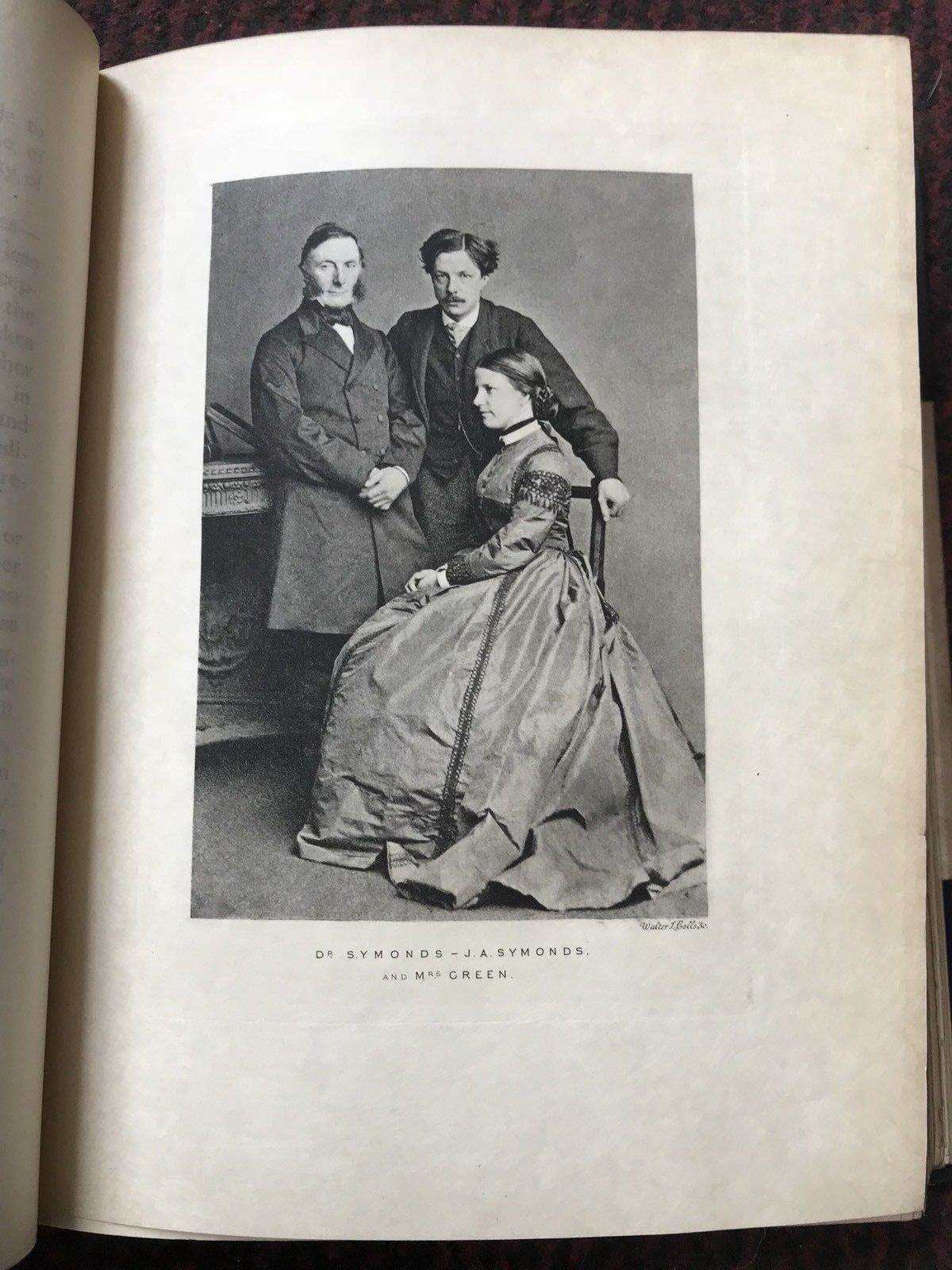 1895 - John Addington Symonds - A Biography Illustrated - Fine Bindings (2 Vols)
