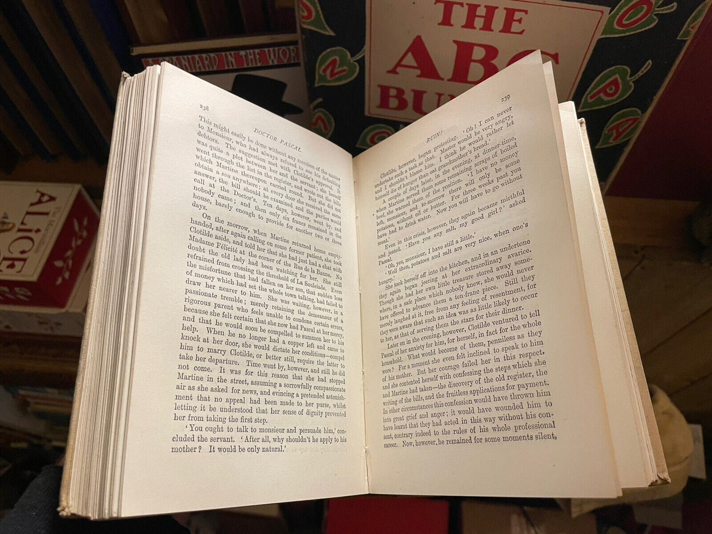 Emile Zola - Doctor Pascal - First Edition 1893 - Vizetelly Translation - Scarce