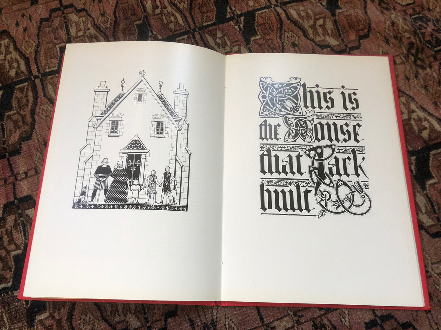 The House that Jack Built : Robert Burns (Ltd Ed 1988) Scottish Art Nouveau