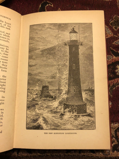 1897 Celebrated Mechanics  : Lighthouses : Harbours Canals Steam-Hammer