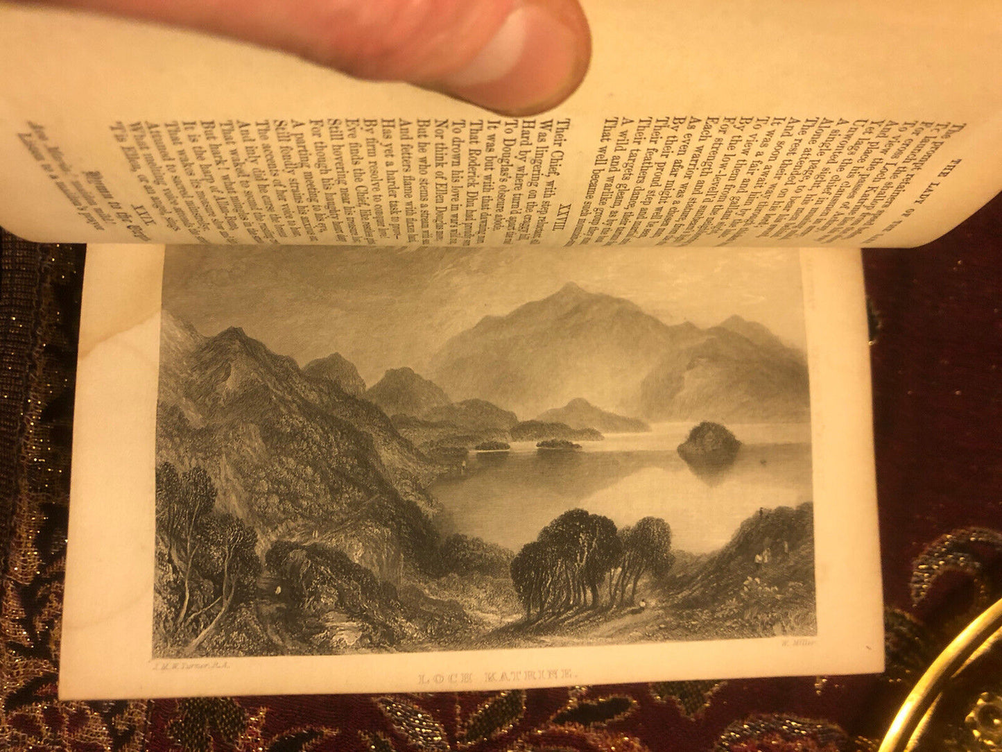 1852 The Poetical Works of Sir Walter Scott : Memoir of the Author : Engravings