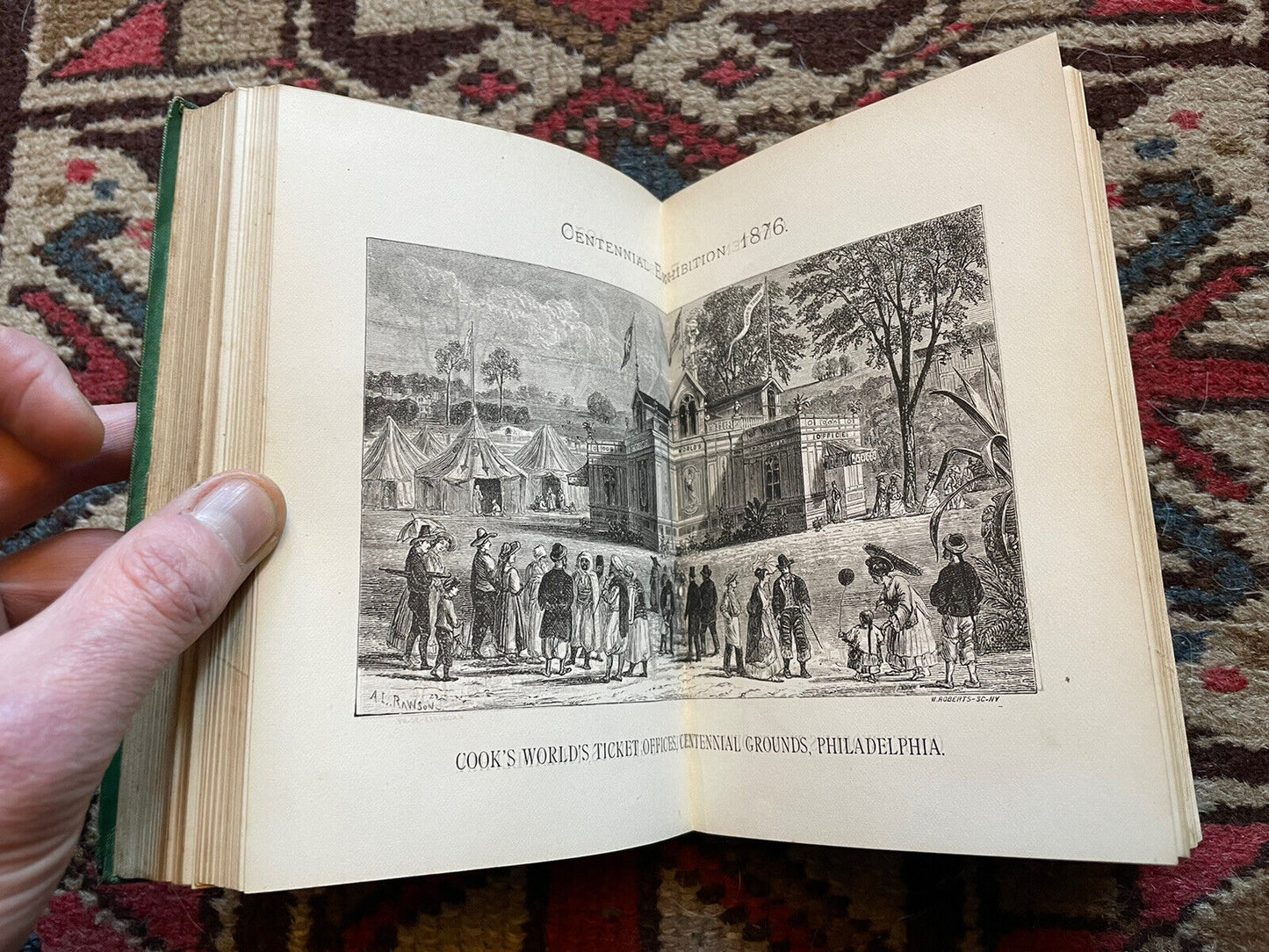 1876 Official Guide Book to Philadelphia : United States of America : Engravings