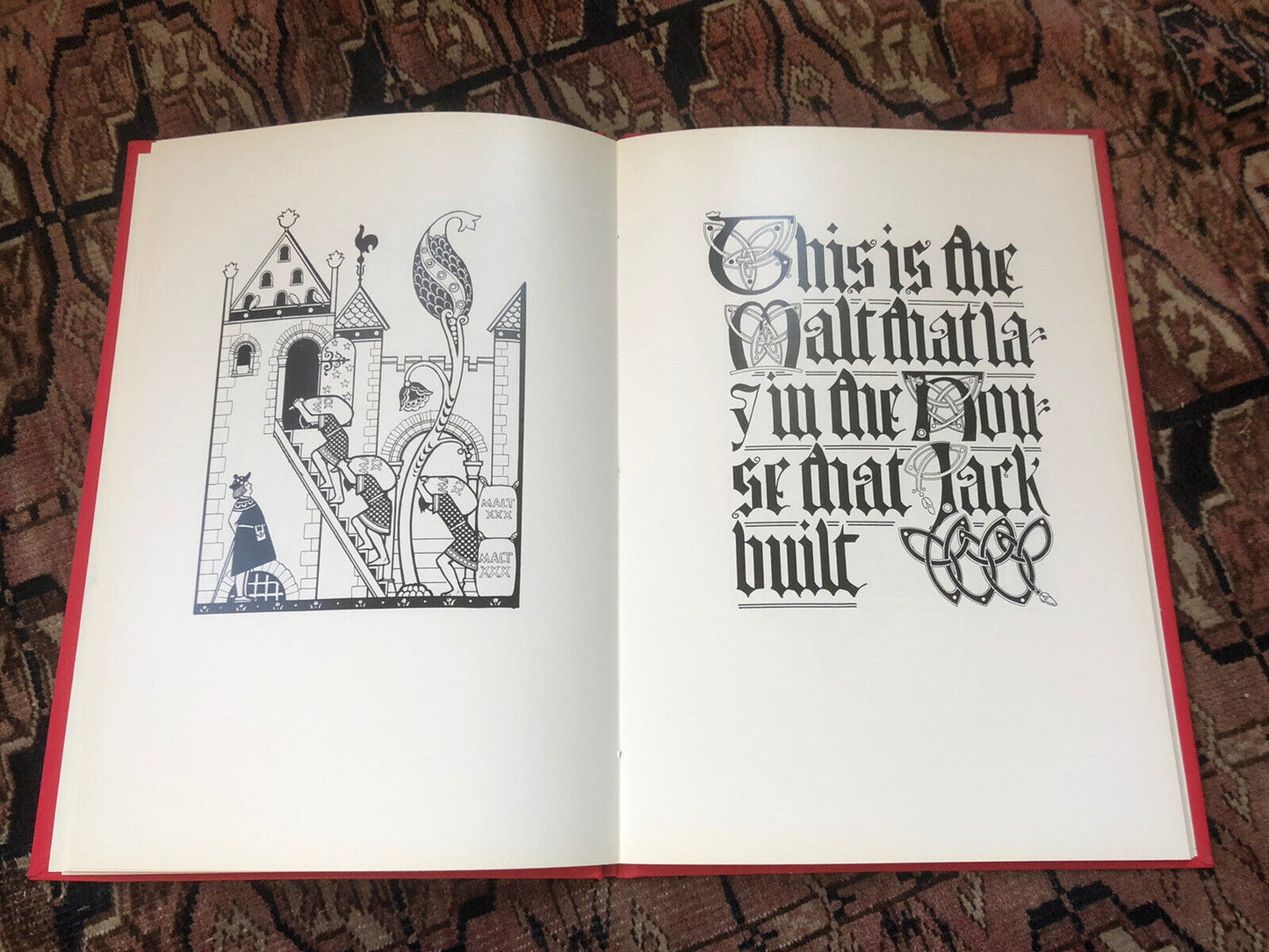 The House that Jack Built : Robert Burns (Ltd Ed 1988) Scottish Art Nouveau
