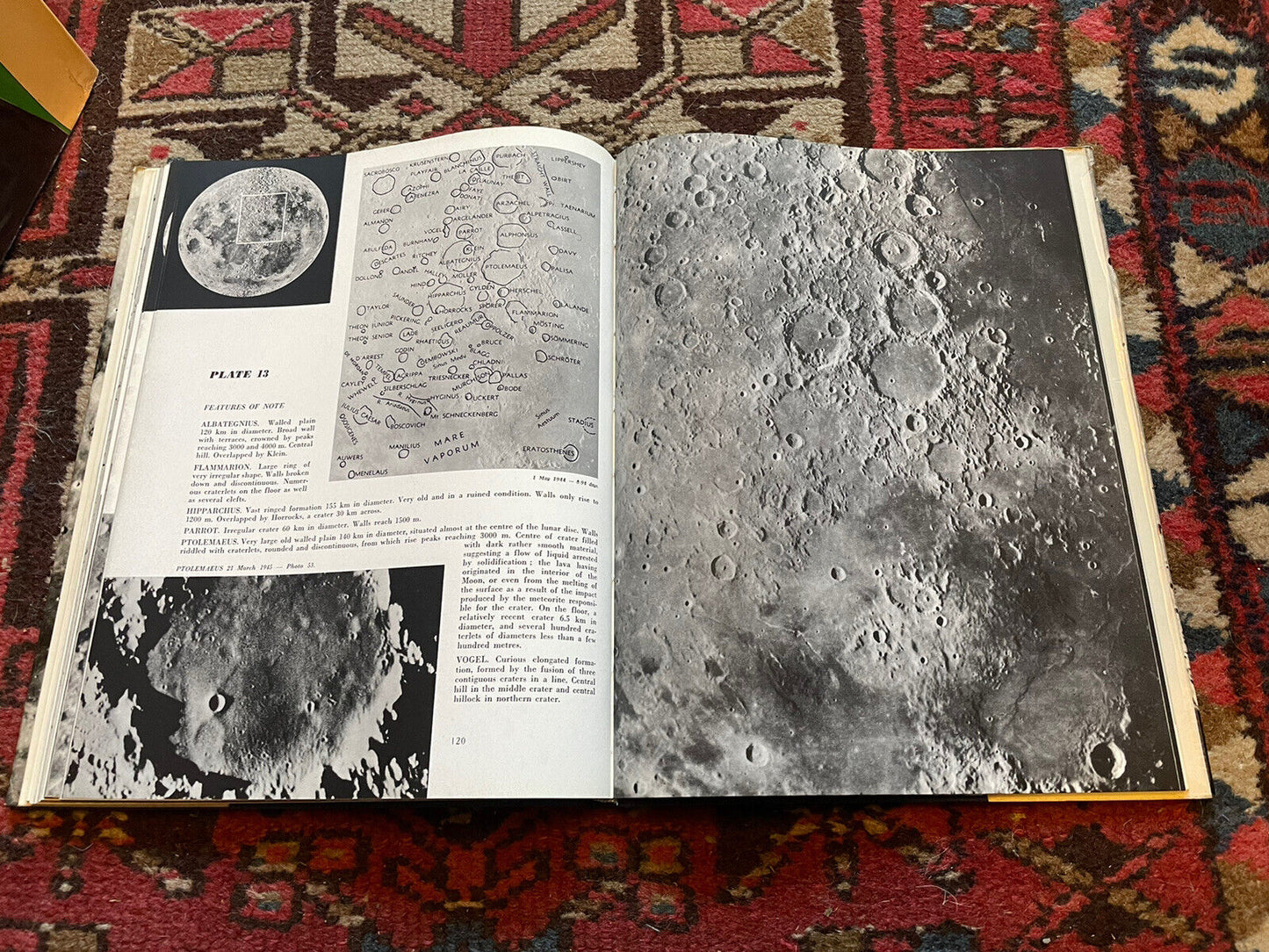 ATLAS OF THE MOON : Vincent de Callatay : PHASES ROTATION TIDES FACES Astronomy