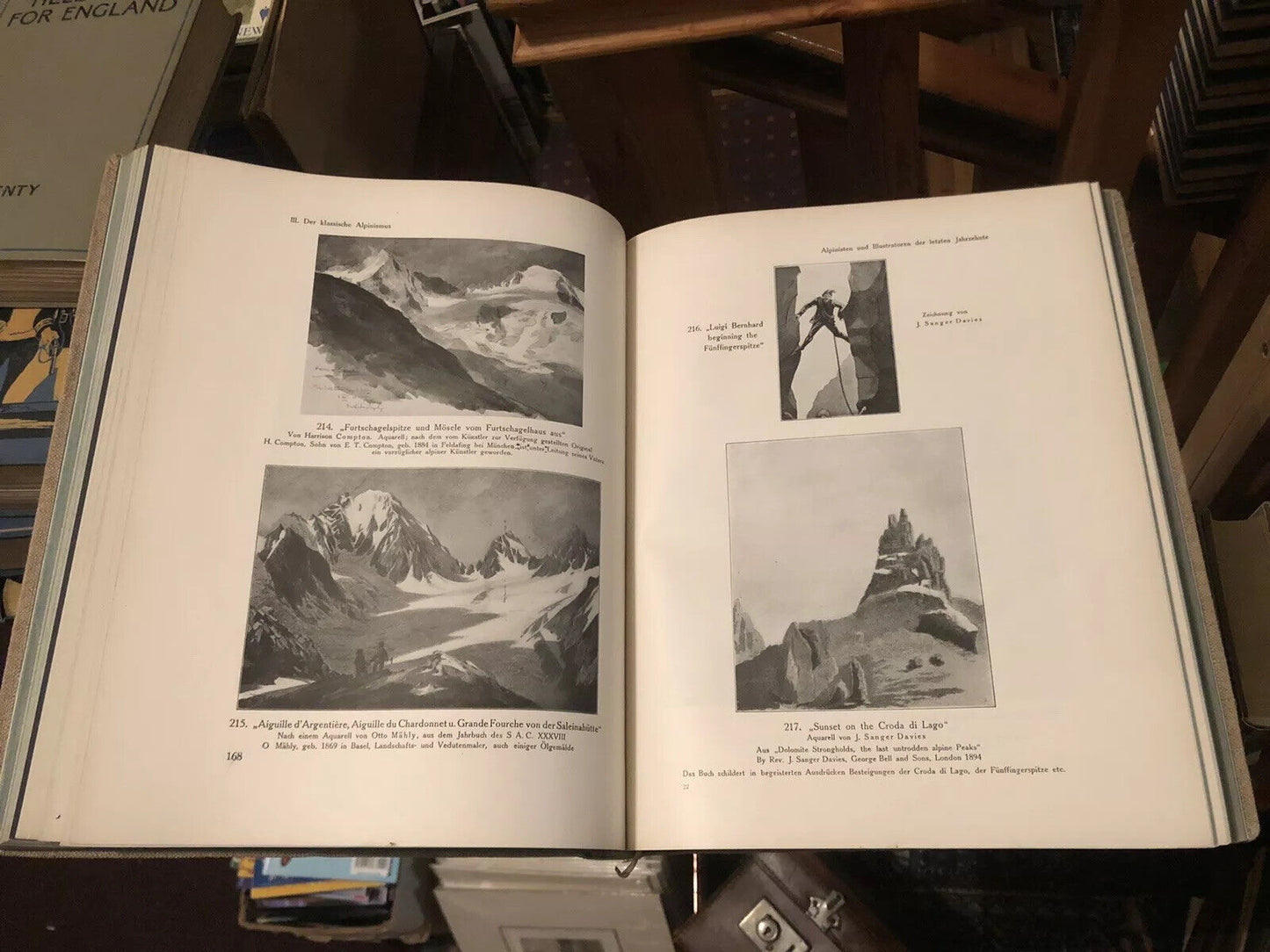 Steinitzer : Alpinism In Pictures - Mountaineering - Alpine Climbing (German)