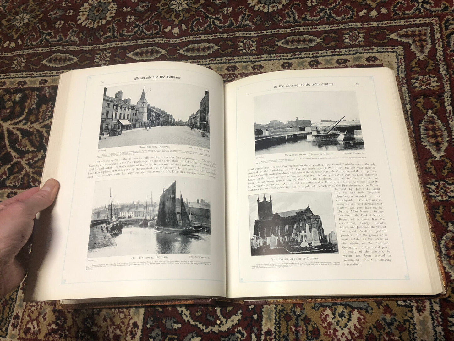 1904 Edinburgh and the Lothians Contemporary Biographies : Eddington : Scotland