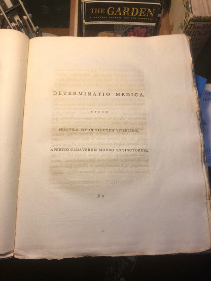 1786 Works of Charles Collignon - Structure of Anatomy - Art of Physic Medicine