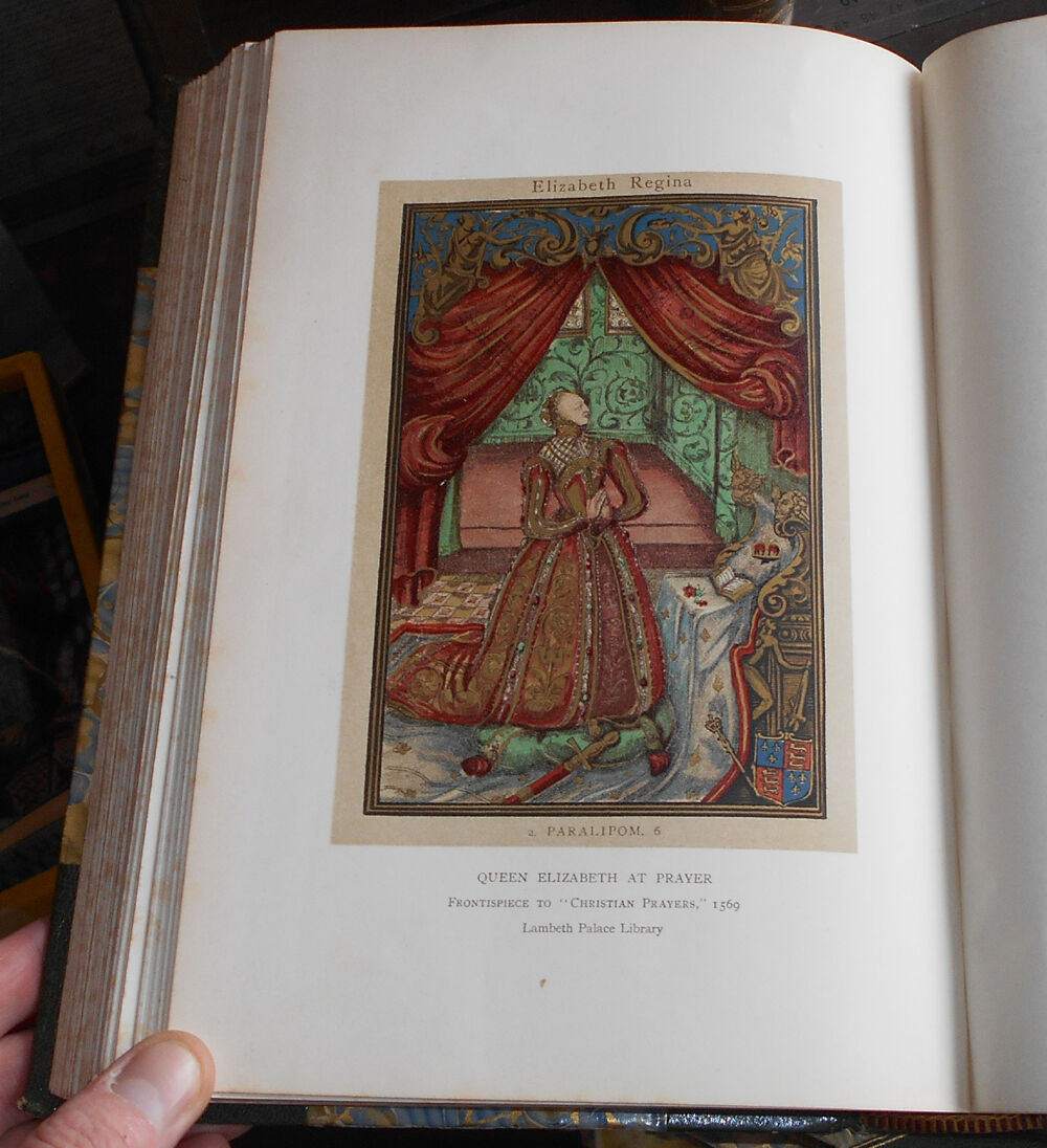 A Short History of the English People. J R Green (4 vols) Fine Leather Bindings