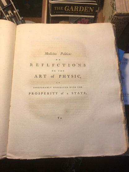 1786 Works of Charles Collignon - Structure of Anatomy - Art of Physic Medicine