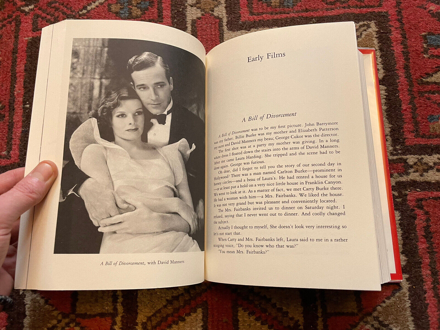 Katharine Hepburn SIGNED LETTER Hollywood Autobiography ME