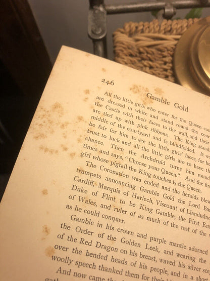 1907 Illus by HARRY FURNISS Gamble Gold JUDGE EDWARD ABBOTT PARRY Gilt Binding