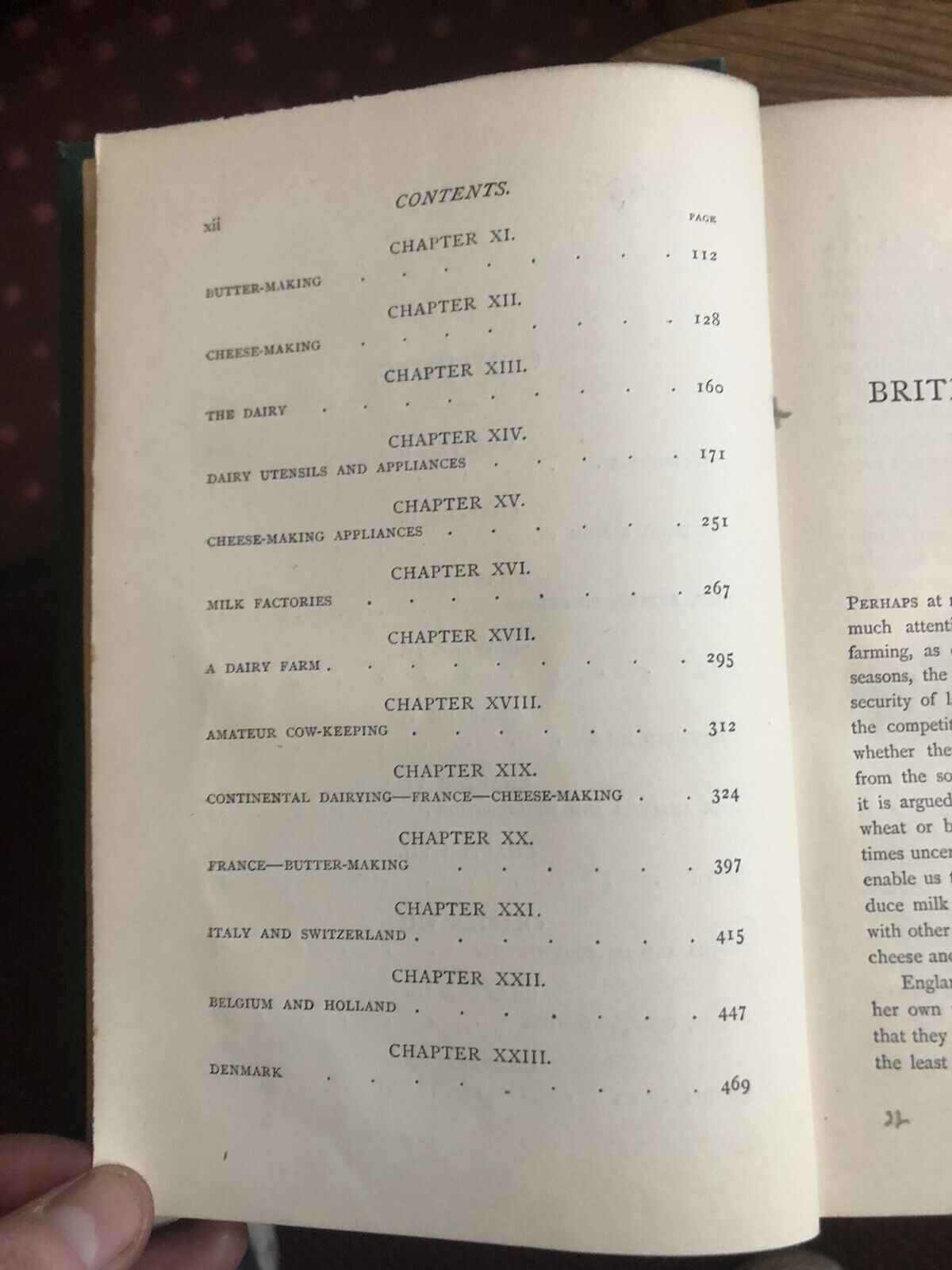 1885 BRITISH DAIRY FARMING James Long MILK CREAM BUTTER CHEESE CURDS & WHEY